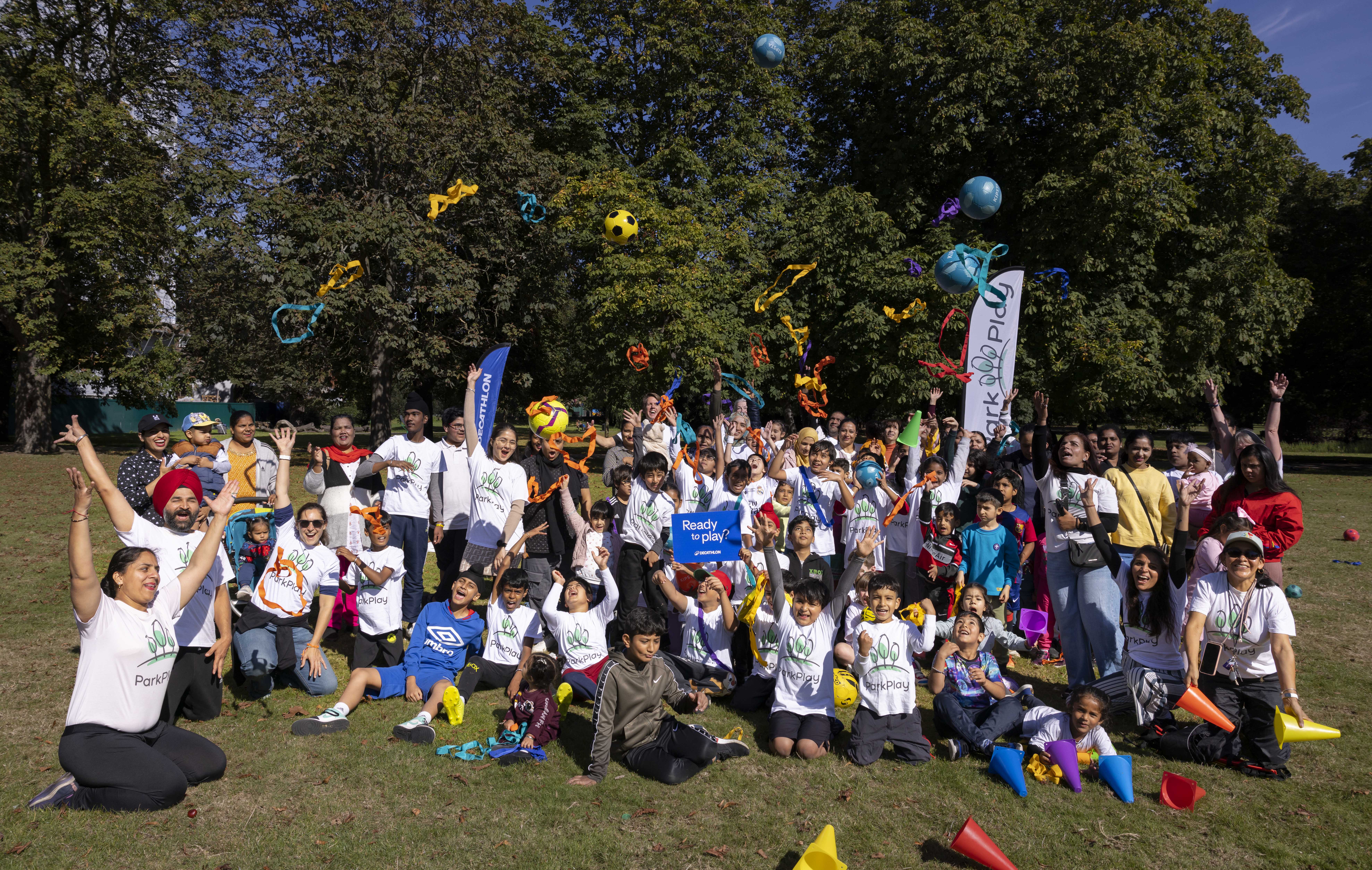 Decathlon team up with charity ParkPlay